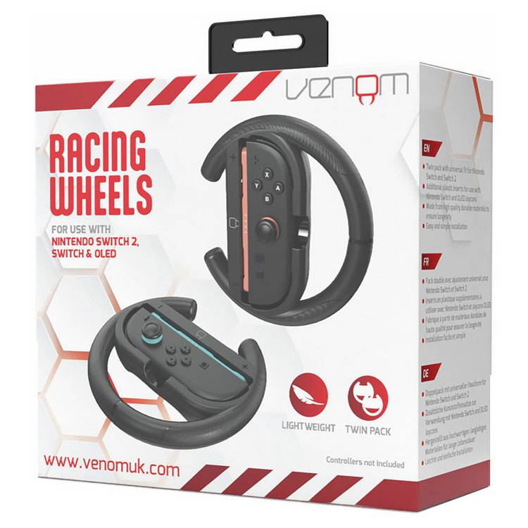 Venom Racing Wheels for Nintendo Switch (British brand)