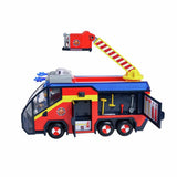 Fireman Sam Jupiter Truck fire engine toy with figures - British product