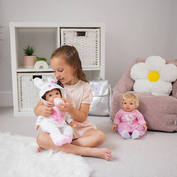 Tiny Treasures Bunny Blossom doll outfit set for 44cm dolls, UK version