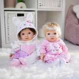 Tiny Treasures Bunny Blossom doll outfit set for 44cm dolls, UK version