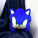 Sonic the Hedgehog shaped cushion blue 35x35cm, UK version