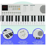 Axus Mini 37 key portable electronic keyboard white, UK version