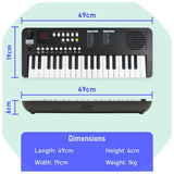 Axus Mini 37-key portable electronic keyboard black - British product