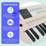 Axus portable electronic keyboard pink 37-key, imported from the UK