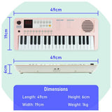 Axus portable electronic keyboard pink 37-key, imported from the UK