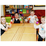 A-Star coloured hand bells set of 8, UK version