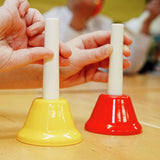 A-Star coloured hand bells set of 8, UK version