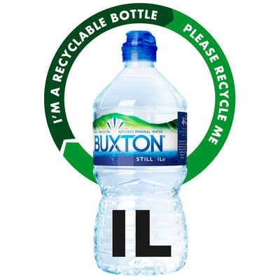 ASDA Buxton Still Natural Mineral Water Sports Cap 1L- Buy online at McGrocer