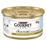 Gourmet Solitaire duck wet cat food 85g, UK version