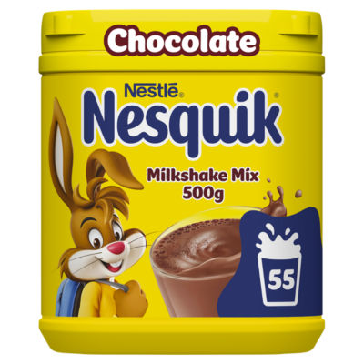ASDA Nesquik Chocolate Milkshake Powder 500g- Buy online at McGrocer