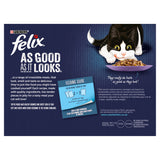 Felix Senior 7+ mixed jelly wet cat food 12 x 85g pouch - British product