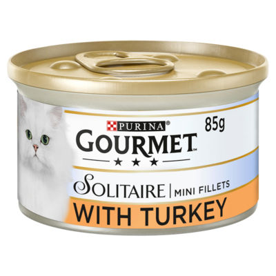 ASDA Gourmet Mini Fillets with Turkey in Sauce Cat Food 85g- Buy online at McGrocer