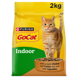 ASDA Go-Cat Indoor Chicken Dry Cat Food 2kg- Buy online at McGrocer