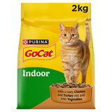 ASDA Go-Cat Indoor Chicken Dry Cat Food 2kg- Buy online at McGrocer