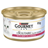 ASDA GOURMET Solitaire Beef Wet Cat Food 85g- Buy online at McGrocer