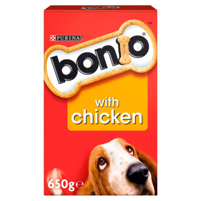 Bonio Chicken Dog Biscuits 650g - British product