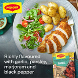 Maggi Garlic Chicken Recipe Mix 30g, imported from the UK