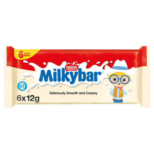 Milkybar White Chocolate Bar 6 Pack GOODS ASDA   