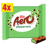 ASDA Aero Bubbly Peppermint Chocolate Bar 4 Pack 108g- Buy online at McGrocer