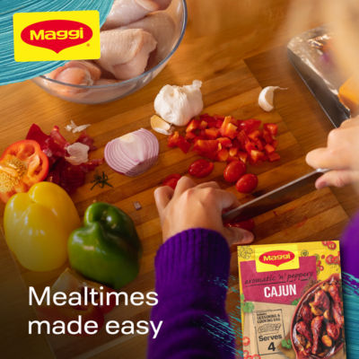 Maggi Cajun Chicken Spice Mix 38g imported from the UK