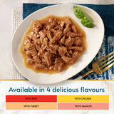 Gourmet Perle wet cat food mini fillets in gravy 12x85g, UK version