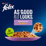 Felix Wet Cat Food Selection 40 x 85g - British product