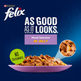 Felix Wet Cat Food Selection 40 x 85g - British product