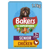 ASDA Bakers Superfoods Senior Chicken with Vegetables Dry Dog Food 1.1kg- Buy online at McGrocer