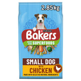 ASDA Bakers Superfoods Small Dog Chicken Complete Dry Dog Food 2.85kg- Buy online at McGrocer