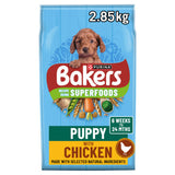 ASDA Bakers Superfoods Puppy Chicken with Vegetables Dry Dog Food 2.85kg- Buy online at McGrocer