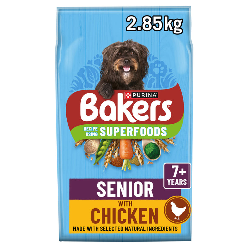 Bakers dry dog food chicken with vegetables 2.85kg - British product