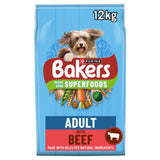ASDA Bakers Superfoods Beef with Vegetables Dry Dog Food 12kg- Buy online at McGrocer