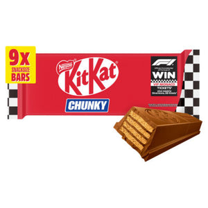 Kit Kat Chunky Milk Chocolate Bar Multipack 32g 9 Pack