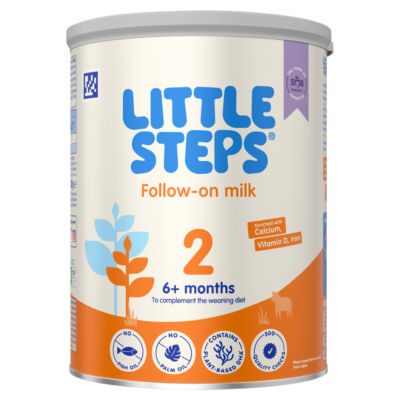 SMA follow-on baby milk powder for babies 6+ months, 800g (British brand)