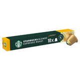 ASDA Starbucks Blonde Espresso Roast by Nespresso Coffee Pods, Blonde Roast, 53g box of 10- Buy online at McGrocer