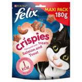 ASDA Felix Crispies Salmon and Trout Cat Treats 180g- Buy online at McGrocer