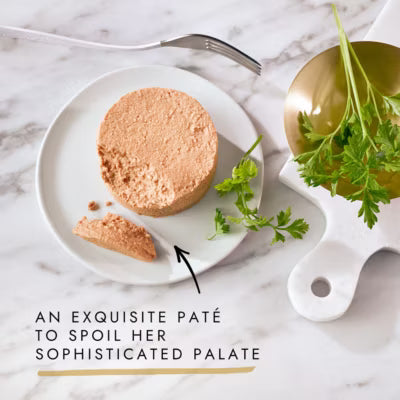 Gourmet Gold Pate wet cat food 8x85g cans, UK version