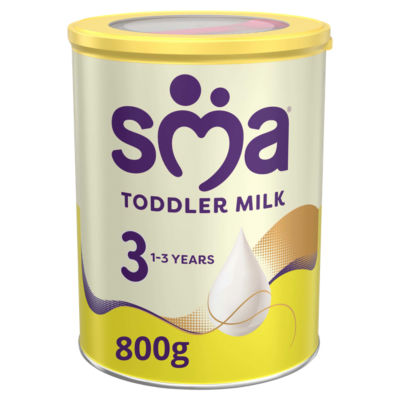 SMA Stage 3 toddler milk powder 800g (British brand)