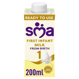 ASDA SMA First Infant Baby Milk Liquid Formula Infant Formula Milk 200ml- Buy online at McGrocer