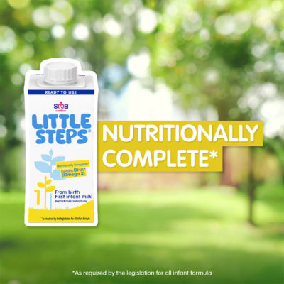 Little Steps infant milk from birth 200ml, UK version