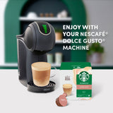 Starbucks Caffe Latte Dolce Gusto coffee pods 12 pack (British brand)