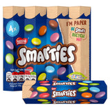Smarties milk chocolate tubes 4 pack 136g (British brand)