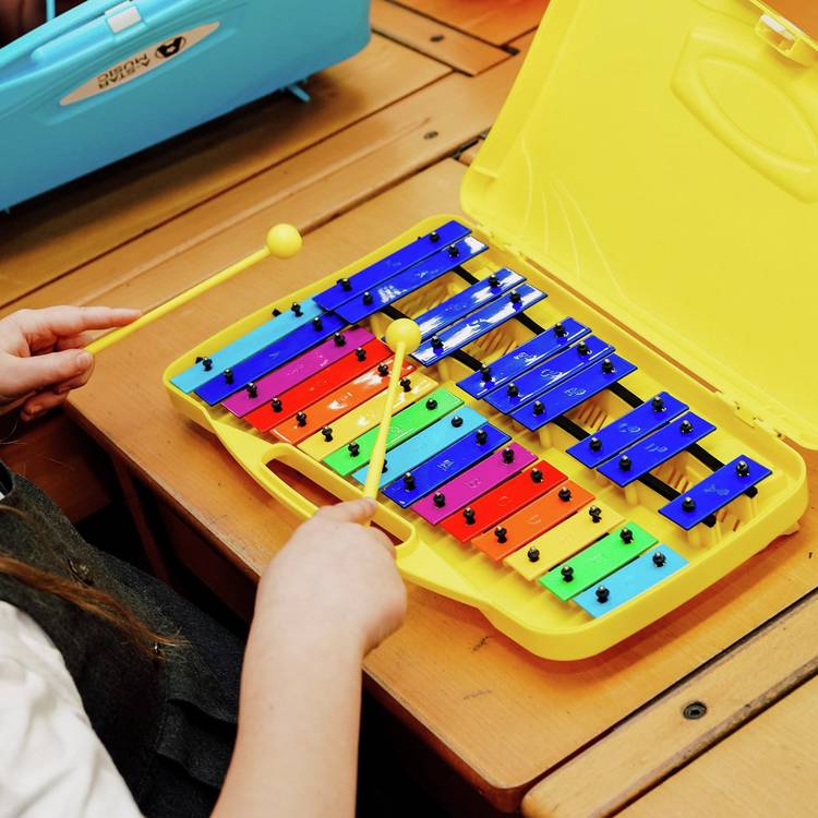 A-Star 25 note chromatic glockenspiel rainbow (British brand)