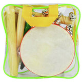 A-Star 10-piece handheld percussion set for children - British product