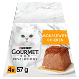 GOURMET chicken mousse cat food 4x57g, UK version