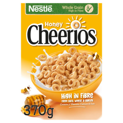 Nestlé Honey Cheerios cereal 370g - British product