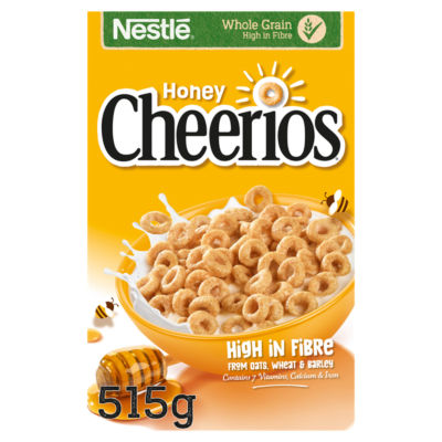 ASDA Nestle Cheerios Honey Multigrain Cereal 515g- Buy online at McGrocer