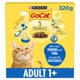 GO-CAT herring vegetable cat food 320g - British product