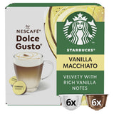 ASDA Starbucks Madagascar Vanilla Macchiato Dolce Gusto Coffee Pods x12- Buy online at McGrocer