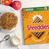 Nestlé Shreddies Honey Malted Wheats Breakfast Cereal 460g, imported from the UK